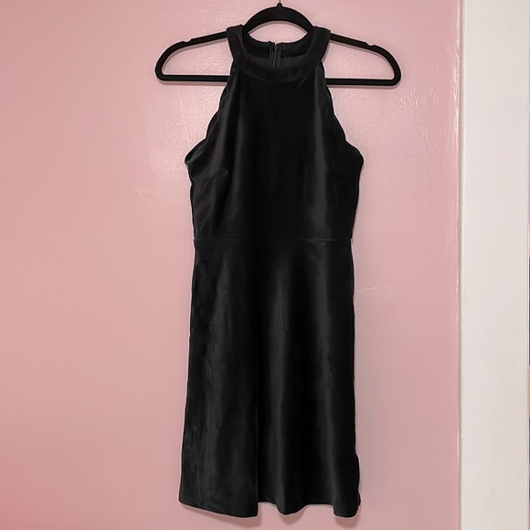 NWT Black Soft Corduroy Dress - Picture 1 of 10